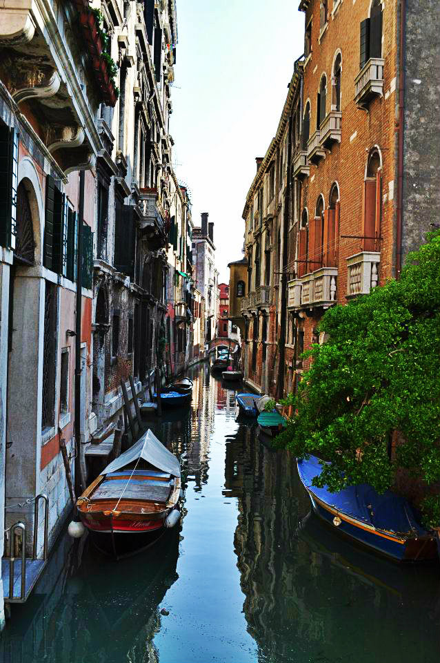 Canal Venice, Italy 2012