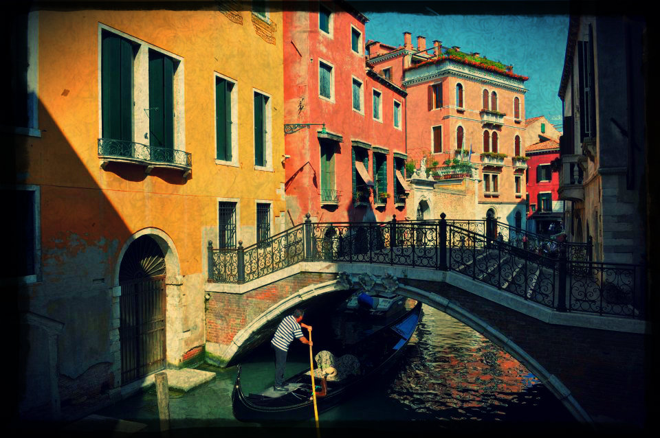Gondolier Venice, Italy 2012
